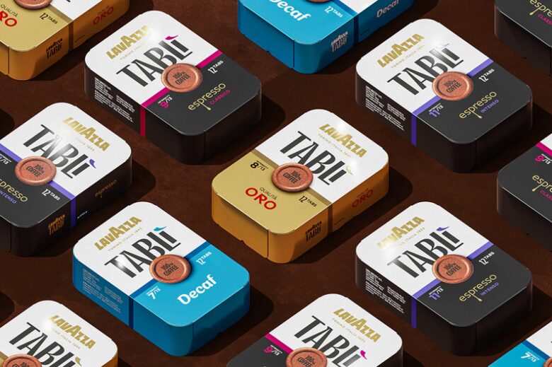 пачки кофе Lavazza Tablì