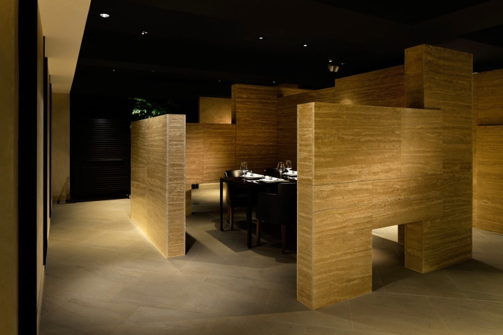Удивительный интерьер ресторана от Хироки Хакамада в Южной Корее