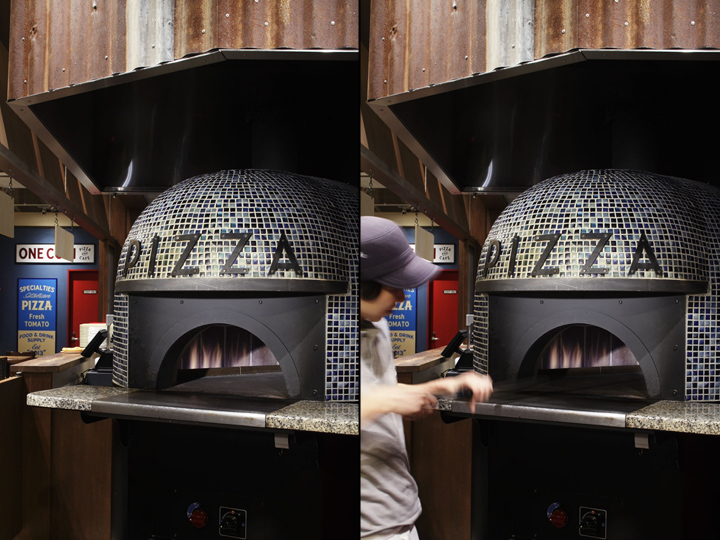 Потрясающий интерьер пиццерии Pizza Napoletano