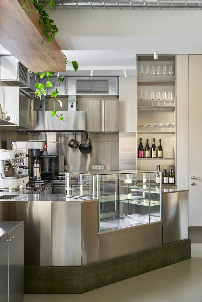 прилавок в кафе Acacia