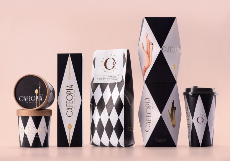 разные упаковки Cafeopia