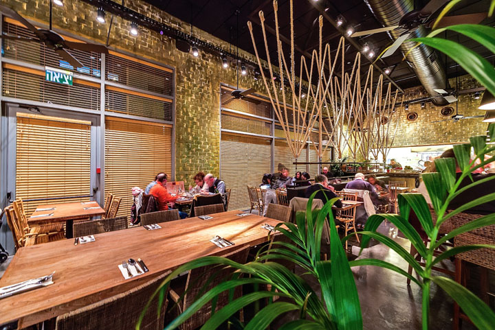 Восхитительный дизайн интерьера ресторана Thai  в Израиле