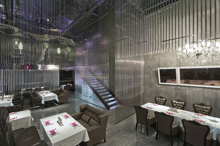 Дизайн интерьера ресторана Star Eight в Китае