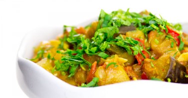 Рецепт карри рататуя с индийским акцентом
