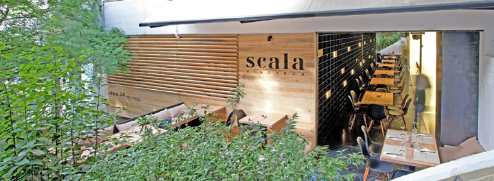 Незабываемый интерьер ресторана Scala Vinoteca