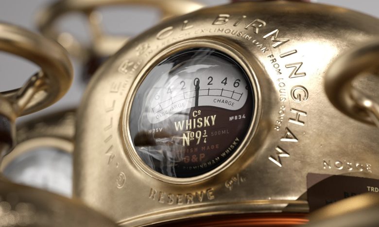 шкала на бутылке 9¾ by Constantin Bolimond