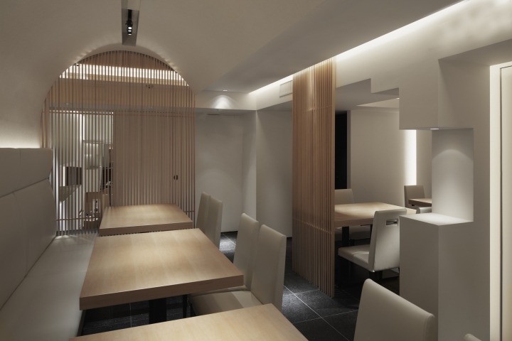 Невероятный дизайн ресторана Shodai в Токио от Ichiro Nishiwaki Design Office