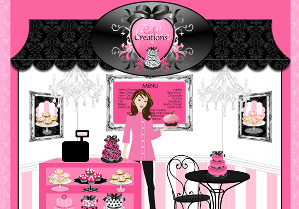 Веб-сайт Cake Creations