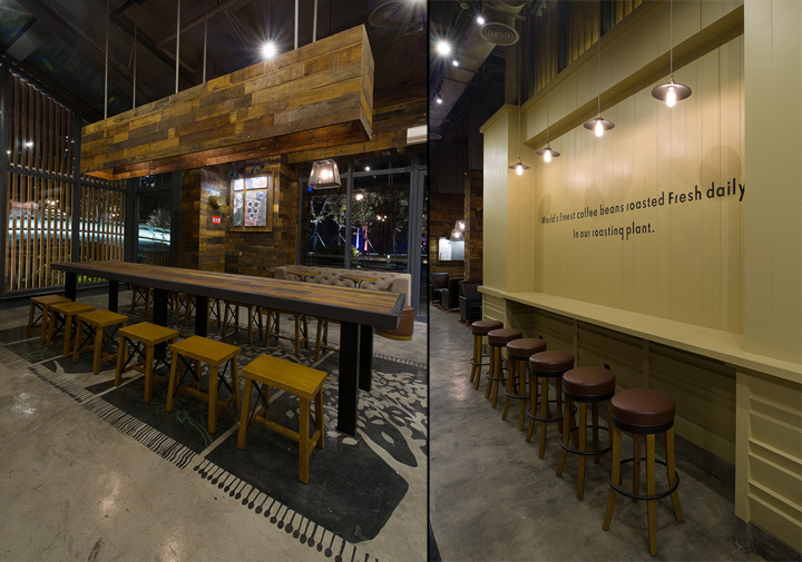 Впечатляющий интерьер кофейни Starbucks в Китае