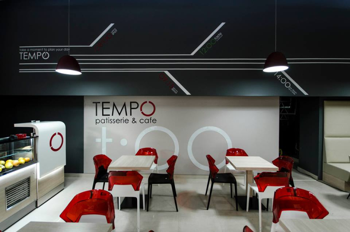Впечатляющий интерьер кафе-кондитерской Tempo Patisserie