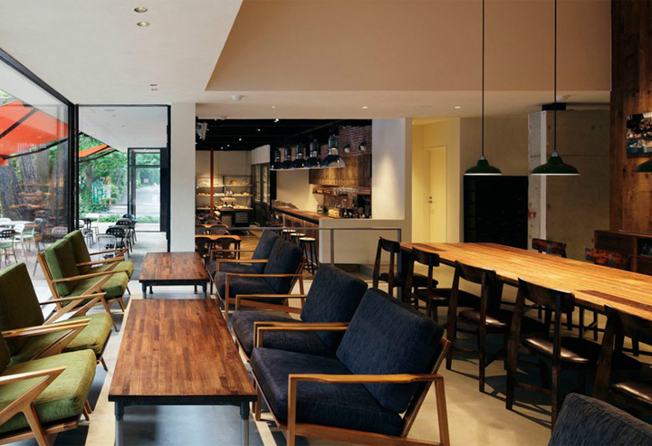 Бесподобный дизайн интерьера ресторана Shared Terrace в Японии