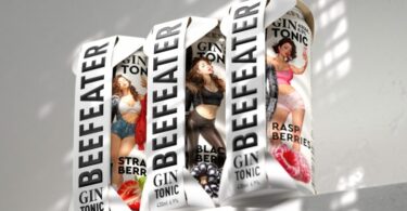 три баночки Beefeater