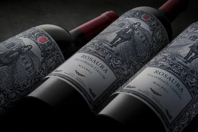 три бутылки вина Rosaura Malbec