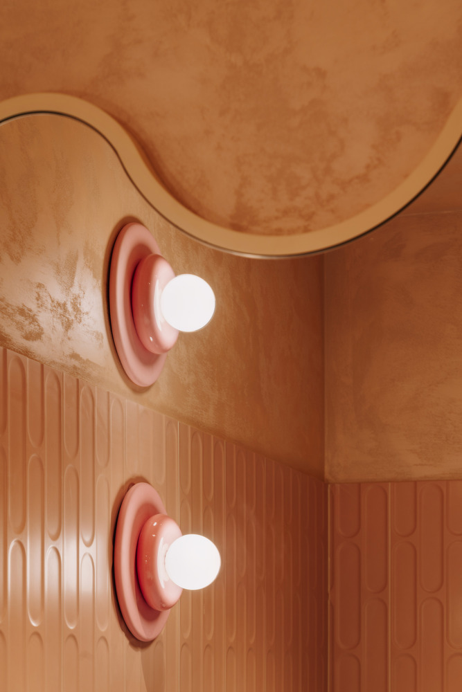 туалетная комната светильники Sunday Cafe