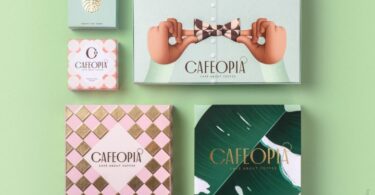 упаковки кофе Cafeopia