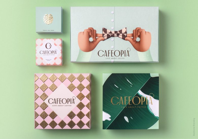 упаковки кофе Cafeopia