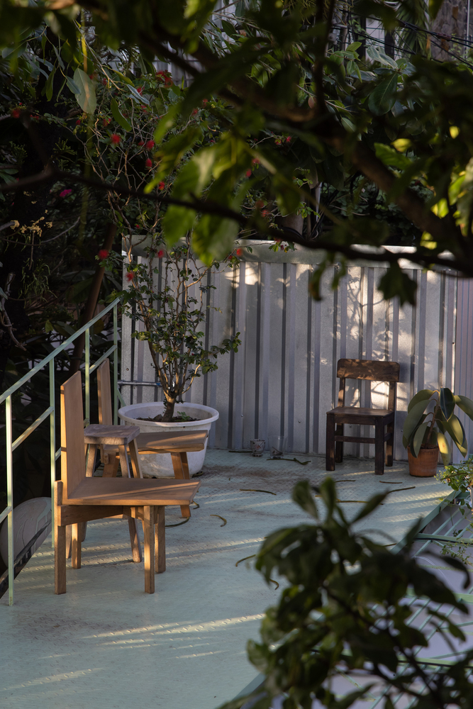 веранда в кафе Cafe Hôm