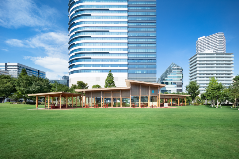 вид издалека Blue Bottle Coffee