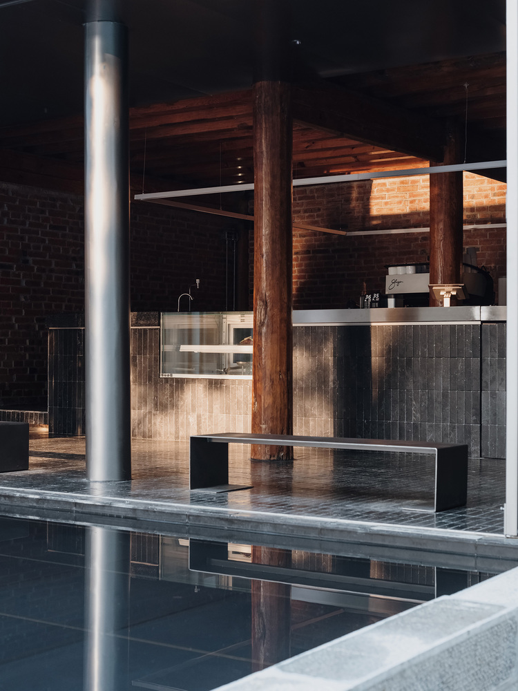 вид на барную стойку Scented Coffee