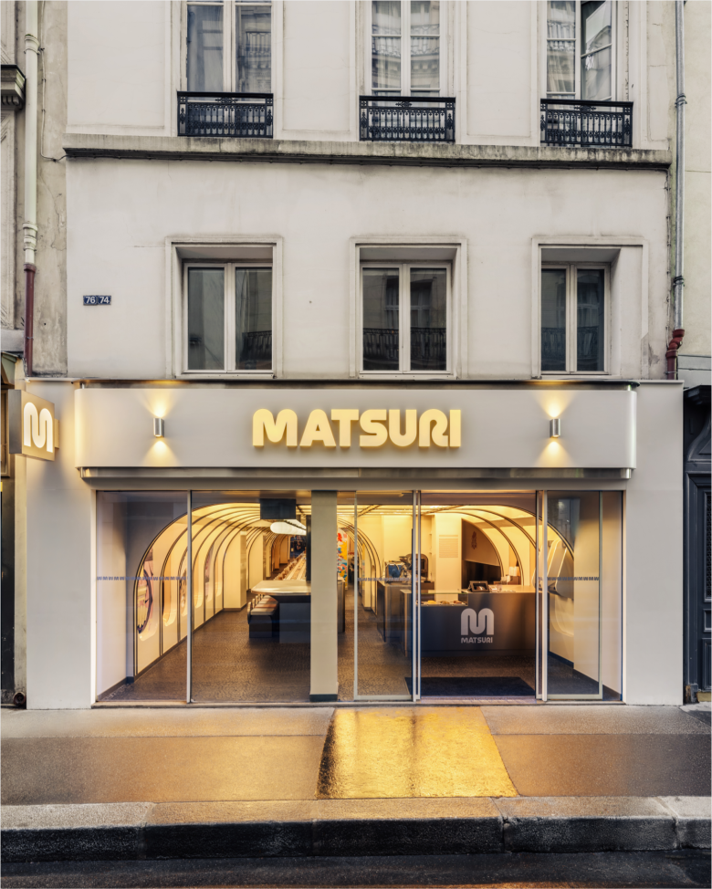 вид с улицы Matsuri restaurant renewal
