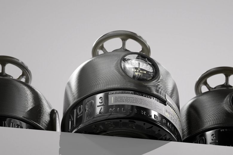 вид снизу на серые бутылки 9¾ by Constantin Bolimond