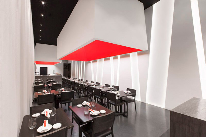 Респектабельный ресторан Yojisan Sushi от архитектора Dan Brunn, Калифорния