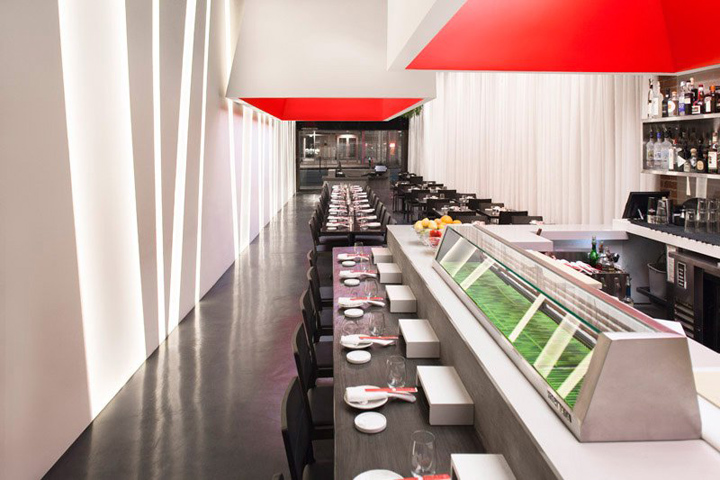 Изумительный ресторан Yojisan Sushi от архитектора Dan Brunn, Калифорния